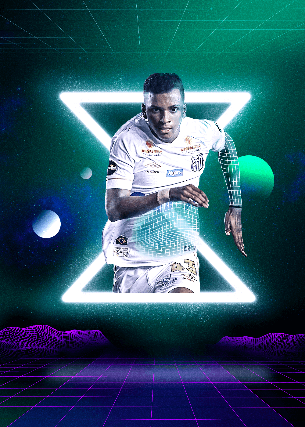 对球员的影 对球员的影